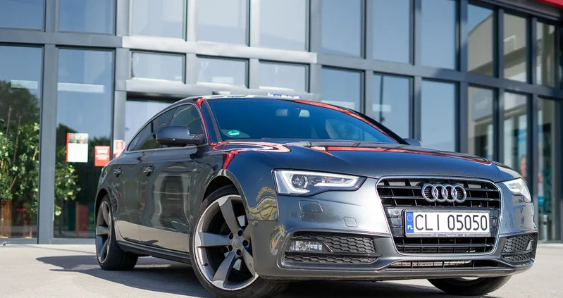 Audi A5 cena 66900 przebieg: 186816, rok produkcji 2013 z Lublin małe 781